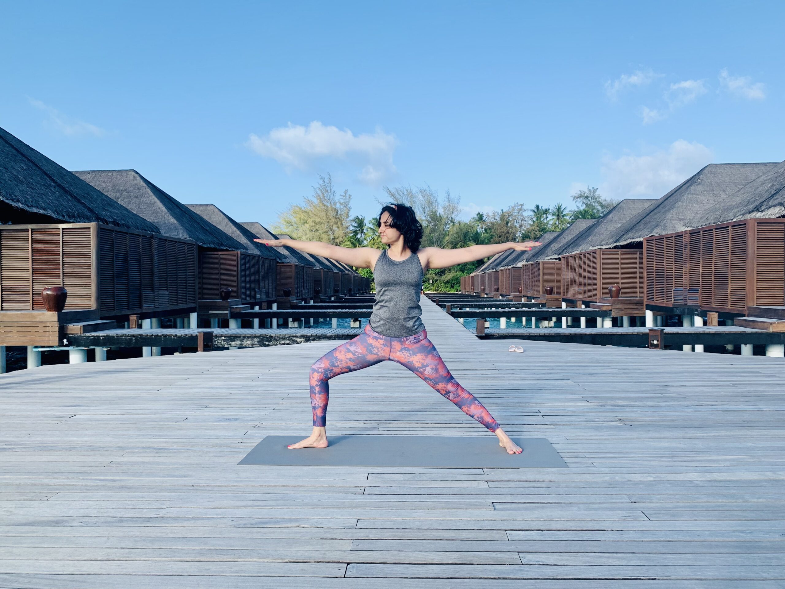 Shruthi at a luxury yoga retreat — Chittamandara Wellness